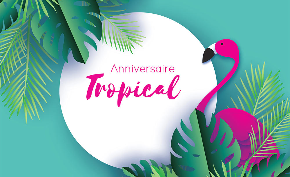 Un Anniversaire Tropical Nos Idees